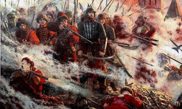 1571, май. Поход Крымского хана Девлет-Гирея на Москву