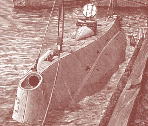 Боевая подводная лодка «Холланд» SS-1 ВМФ США, 1898 г.