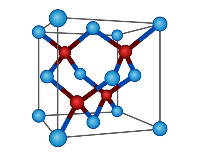 Элементарная ячейка полупроводниковых соединений тринадцатой и пятнадцатой групп