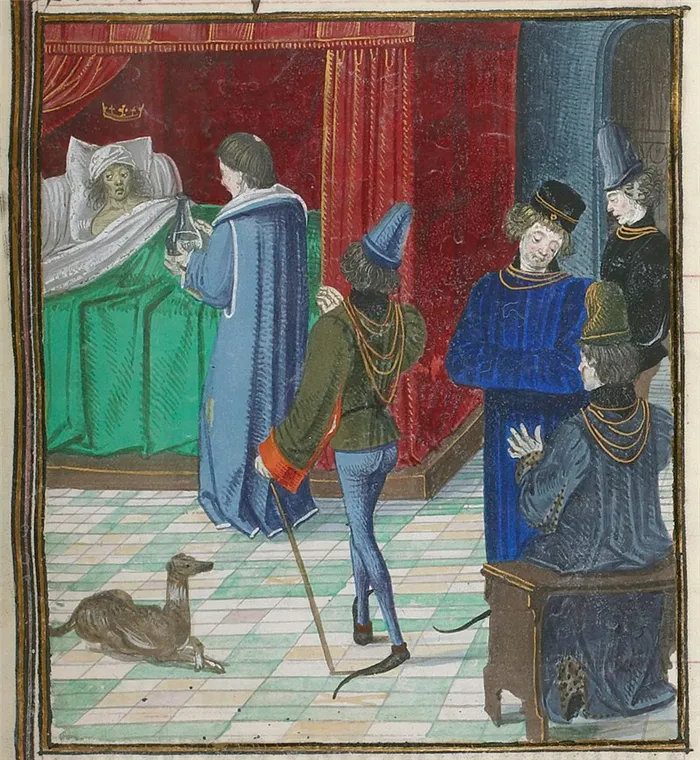 Bigpicture ru 800px charles vi bedridden and his physician