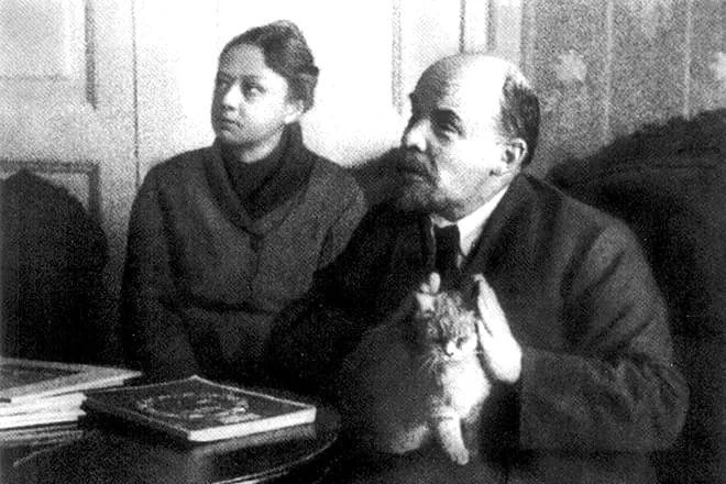 Надежда Крупская и Владимир Ленин