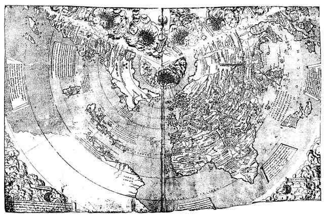 Первая печатная карта Европы, 1500 год