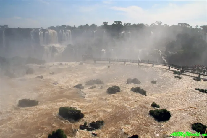 Чудо света: водопад Игуасу