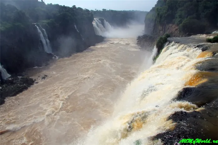 Чудо света: водопад Игуасу