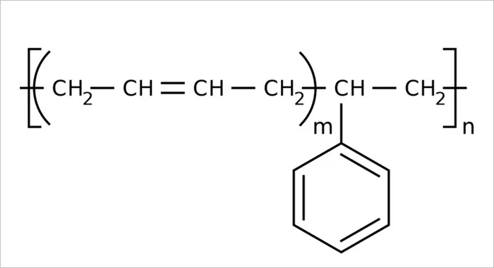 бутадиеновый каучук формула