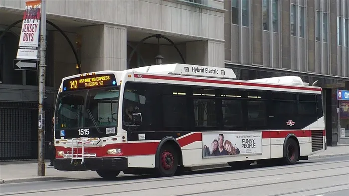 общественный транспорт Торонто