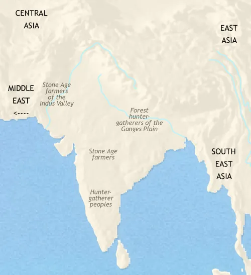 Индия и Южная Азия в 3500 году до нашей эры