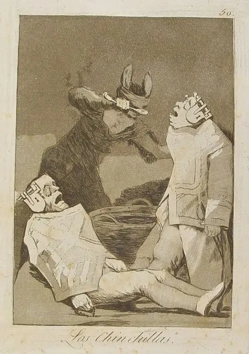 Картины Франсиско Гойи «Девушка с кувшином» и «Сон разума рождает чудовищ»