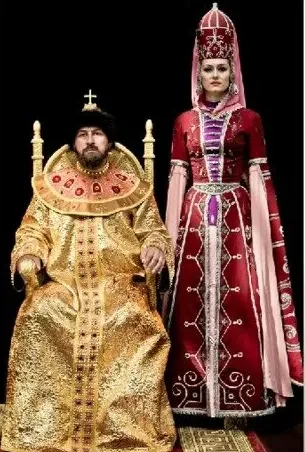 Иван Грозный с женой