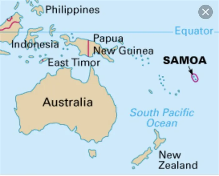 Самоанские острова - samoan islands - abcdef.wiki