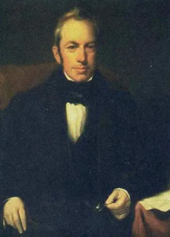 Роберт Броун на портрете Генри Уильяма Пикерсгилла