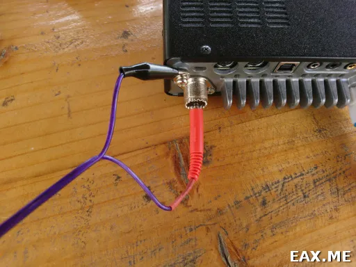 Подключение speaker wire antenna к трансиверу
