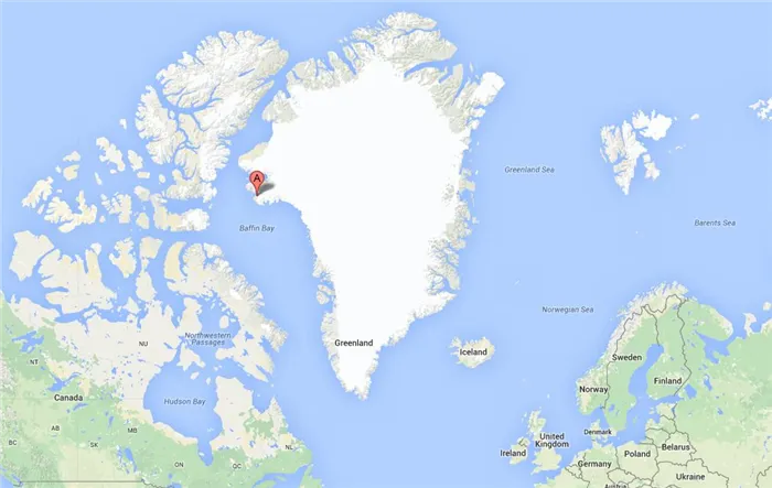 Остров гренландия