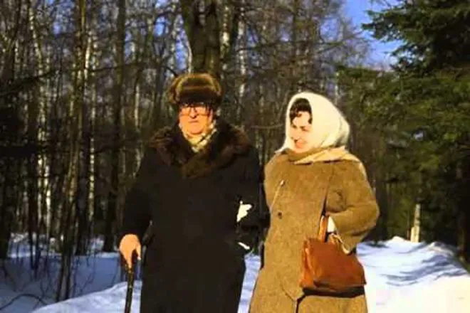 Георгий Свиридов с женой Эльзой