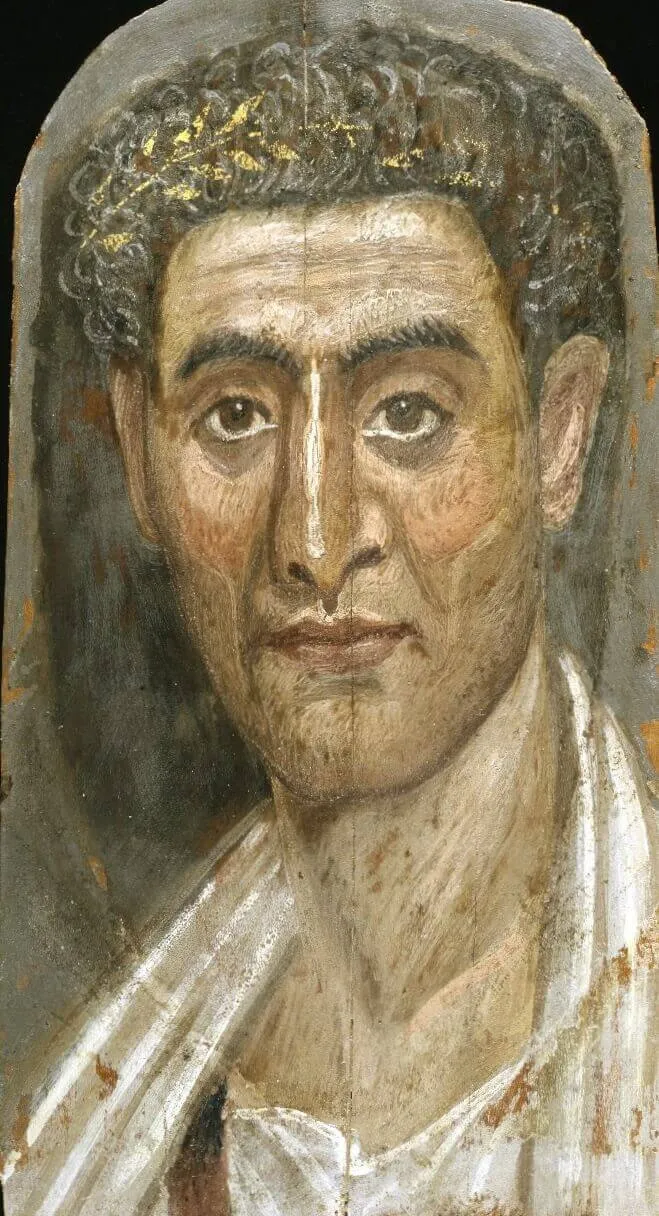 Фаюмский портрет мужчины бруклинский музей