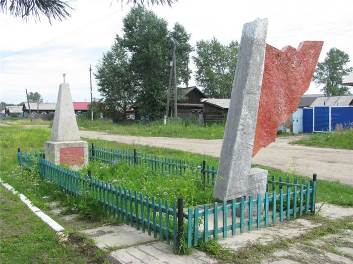 Братская могила партизан и жителей Канска