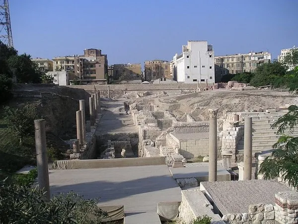 Руины античной Александрии