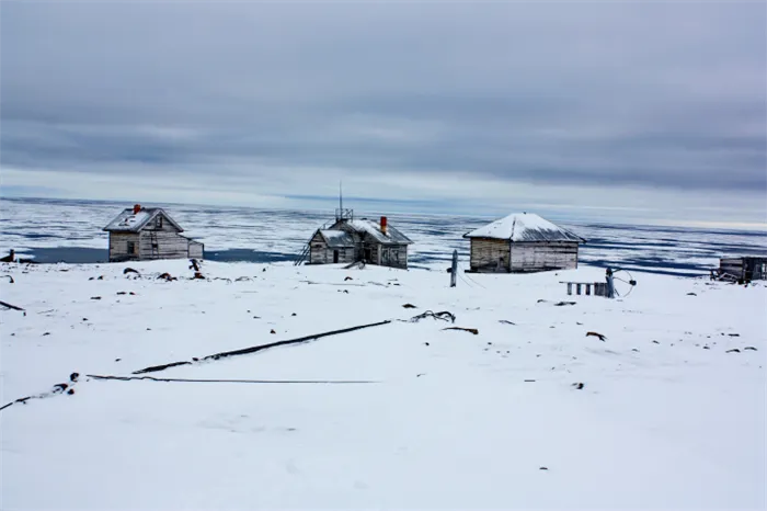 Закрытая полярная станция Генриетты, остров. Фото автора