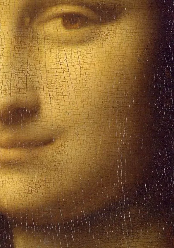Мона Лиза деталь