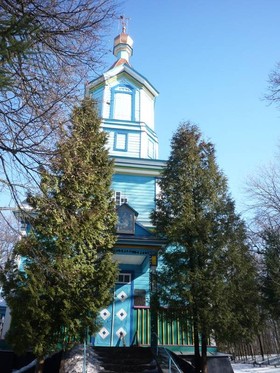 Село Очеретное. Церковь Рождества Пресвятой Богородицы